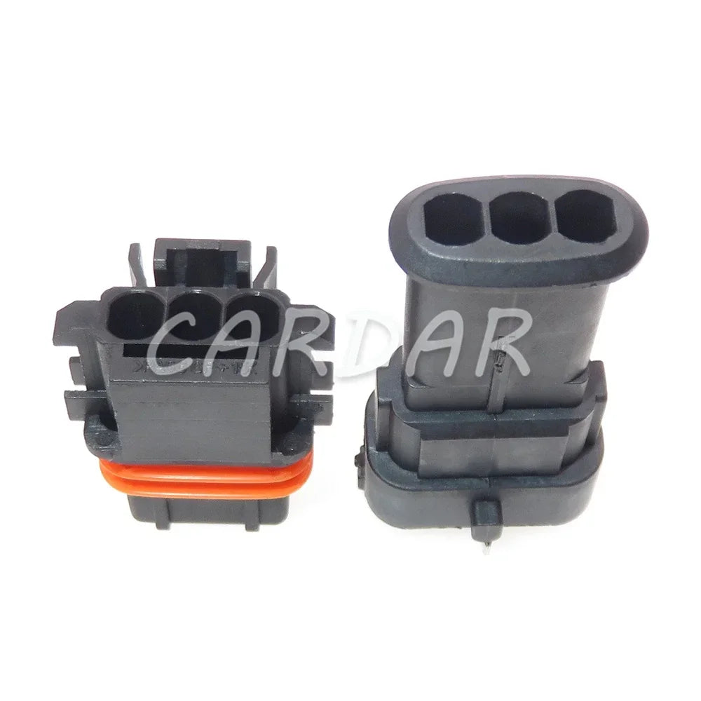 3 Pin 368161-1 Car Wiring Terminal Waterproof Socket For Hyundai Idle Motor/Intake Pressure Sensor