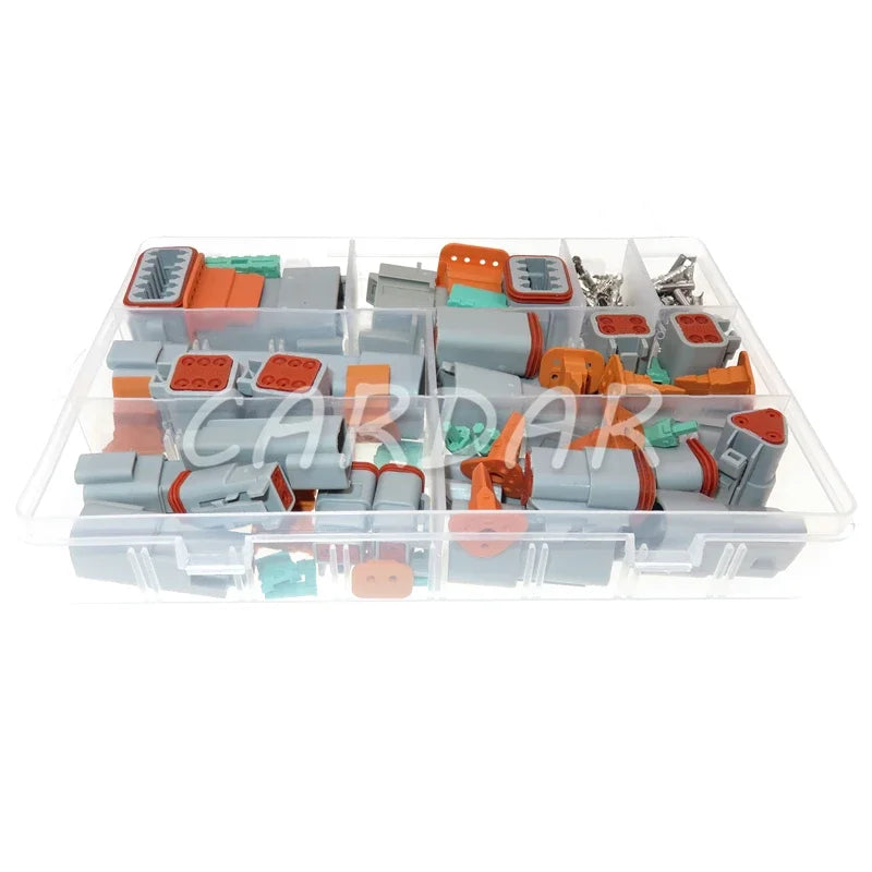 2P 3P 4P 6P 8P 12P Automotive Waterproof Wiring Terminal Connector DT Series Sealed Socket DT04 DT06-2S 3S 4S 6S 8S 12S