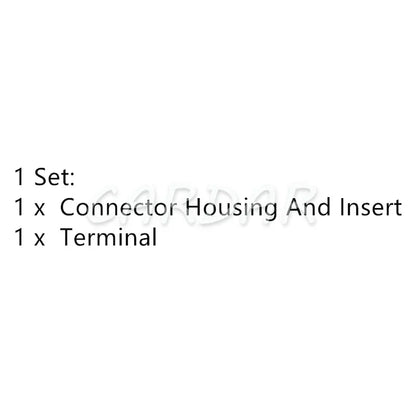 1 Pin 9.5mm Automobile Wiring Socket with Terminal Auto Large Current Connector