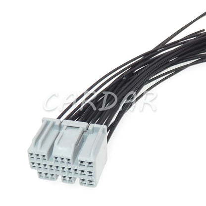 25 Pin Auto Cable Harness Plug Car Plastic Housing Unsealed Hybrid Connector Automobile Wire Socket 179679-6