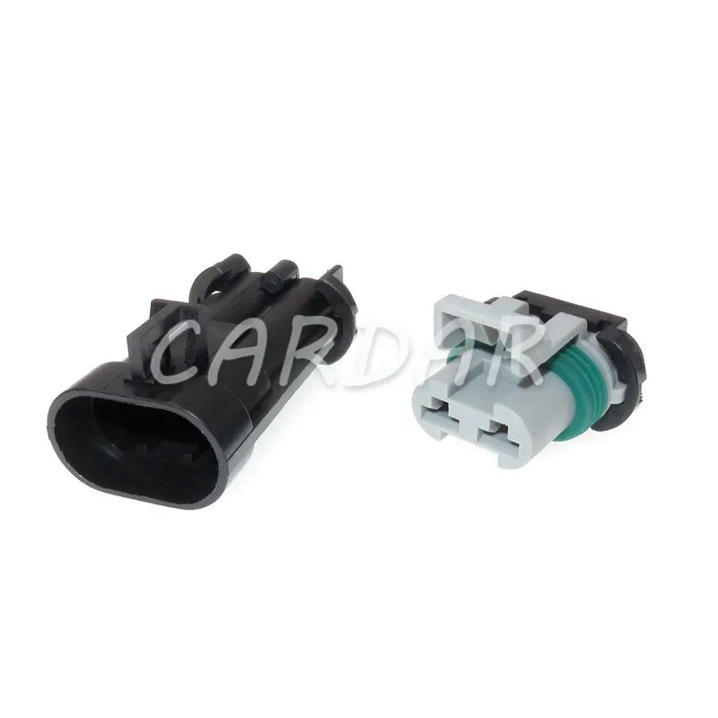 2 Pin 6.3mm Socket 15363990 15363993 15344054 Auto Fan Radiator Connector For BUICK Toyota Map Sensor Connector