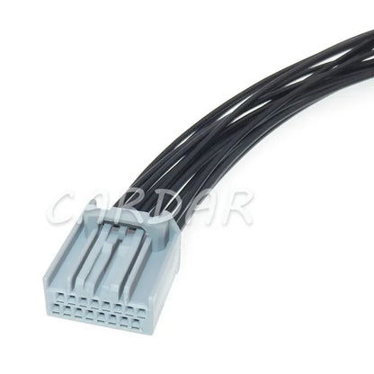 16 Pin MX34016SF1 MX34016PF1 Automotive Socket Wire Connector Grey Auto Cable Plug For Honda