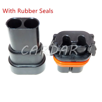 2 Pin 12059181 DJ9005 9005 Headlight HID Wire Socket Square Light Fog Lamp Connector For Cars Auto Toyota