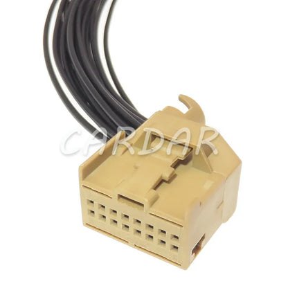 16 Pin 8E0 972 416 A Auto Reversing Radar Wire Socket Parking Module Connector 8E0972416A For Audi VW
