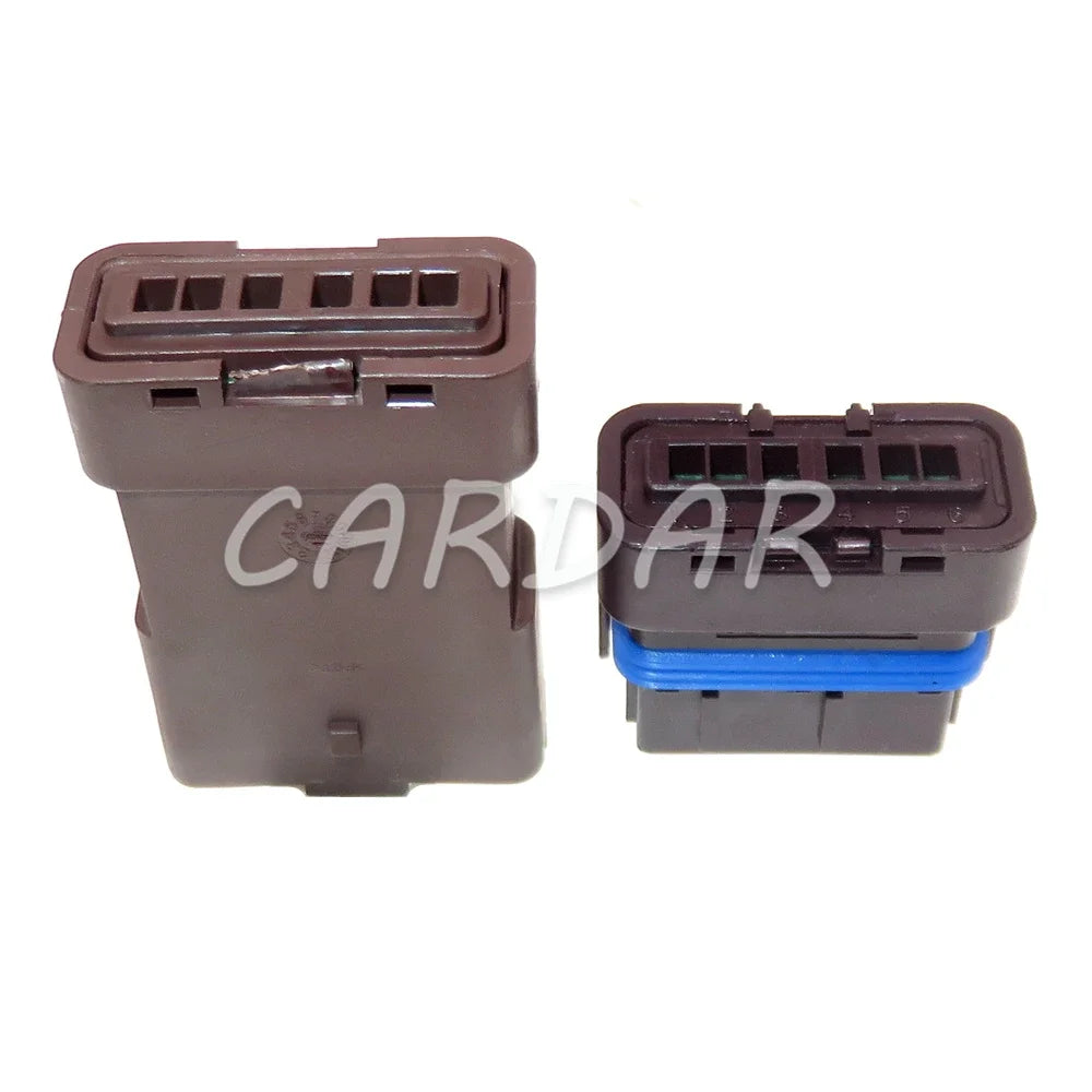 6 Pin Auto Fuel Oil Gasoline Pump Wiring Terminal Male Female Waterproof Socket 211PC062S1049 211PL062S1049