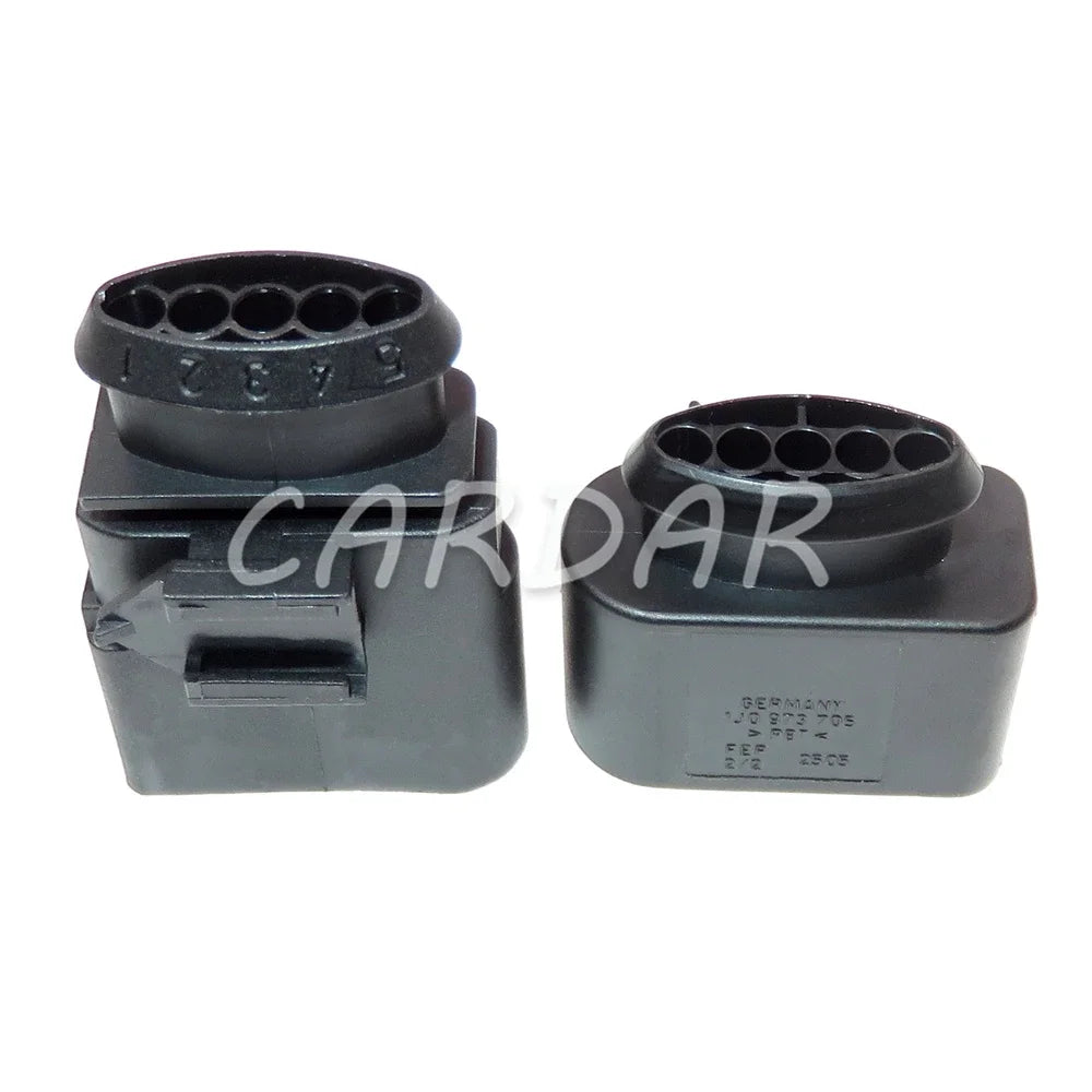 5 Pin 1.5mm Car Flowmeter Wiring Harness Waterproof Socket For VW Audi 1-969920-1 6N0973805 1J0973705