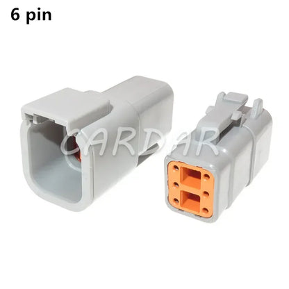 Deutsch DTM Waterproof Wire Connector Kit DTM06-2/3/4/6/8/12S DTM04-2/3/4/6/8/12P Automotive Sealed Plug with pins