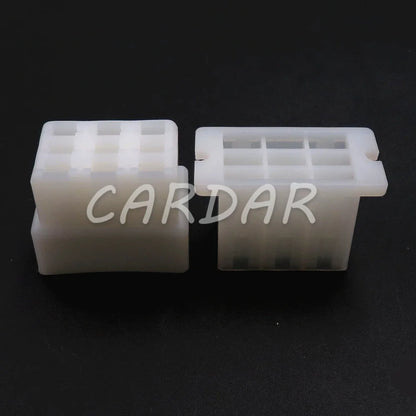 9 Pin 6.3 Series Car High Current Electric Wire Connector Auto Plastic Housing Unsealed Socket