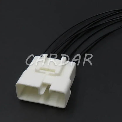 8 Pin 4.8 Series White Car Adapter 175978-1 175979-1 Automobile Male Female Docking Unsealed Wiring Socket