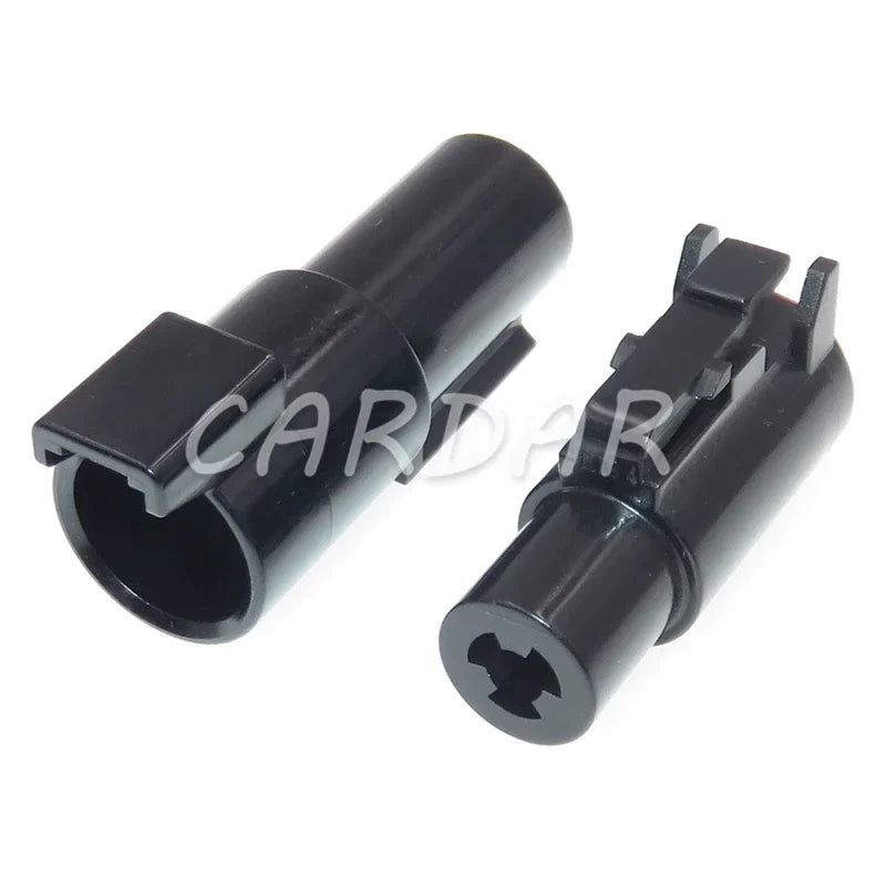 1 Pin 2.3 Series Auto Cable Haness Waterproof Socket With Terminal DTHD04-1-12P DTHD06-1-12S