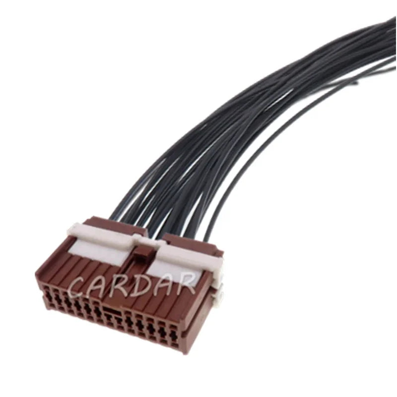 24 Pin MG653537 Car Wire Harness Connector Assembly 1123391-3 1123367-3 Automobile Male Female Socket