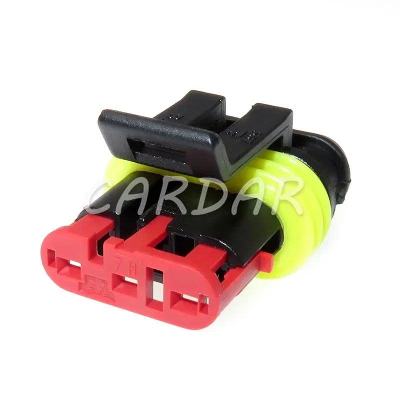 High Quality Superseal AMP/Tyco Waterproof Electrical Connector 1/2/3/4/5/6 Way Pin Sealed Plug Cable Sockets For Car Truck