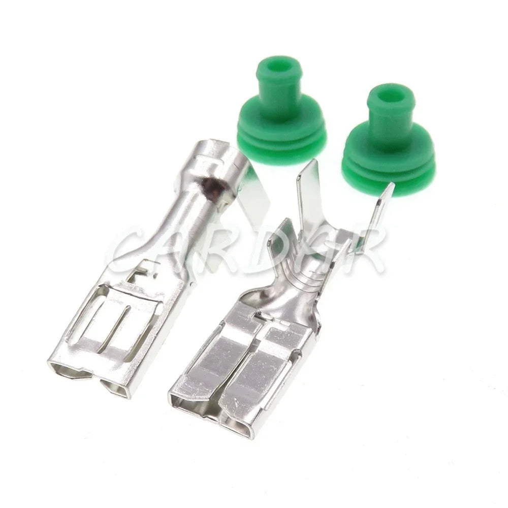 2 Pin 1544978-3 Car Water Tank Radiator Large Current Electric Cable Waterproof Socket For Citroen
