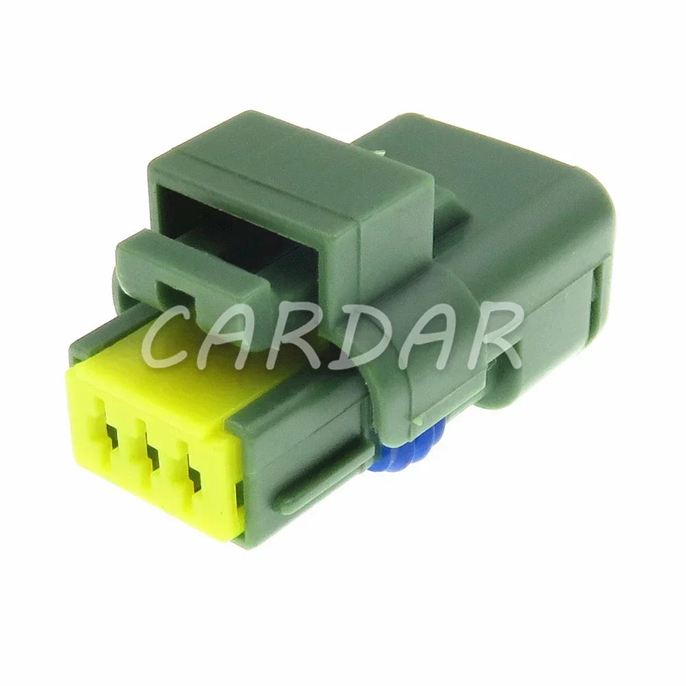 3 Pin 1.5 Series 211PC032S5049 Green Automobile Water Temperature Sensor Wire Cable Socket With Terminal
