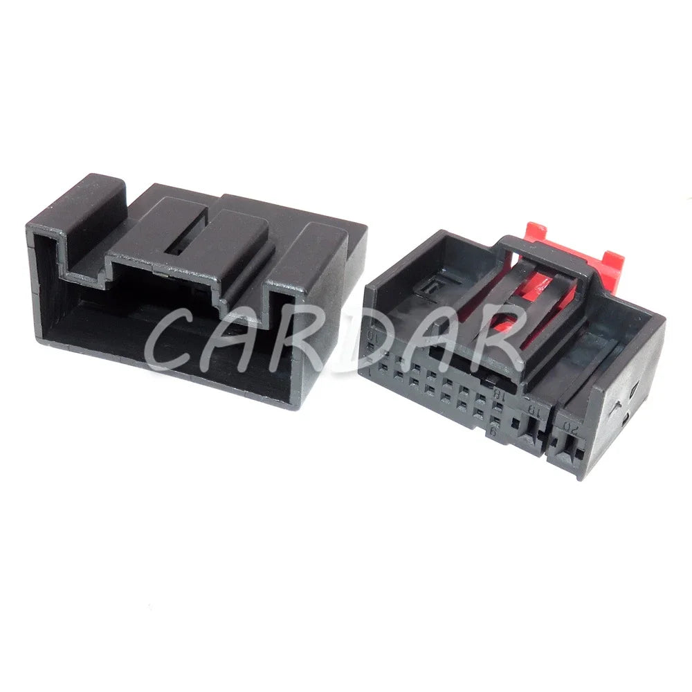 20 Pin Automobile Glass Lifting Electric Wire Hybrid Connector Car Male Female Docking Unsealed Socket For VW Audi