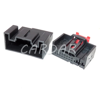 20 Pin Automobile Glass Lifting Electric Wire Hybrid Connector Car Male Female Docking Unsealed Socket For VW Audi