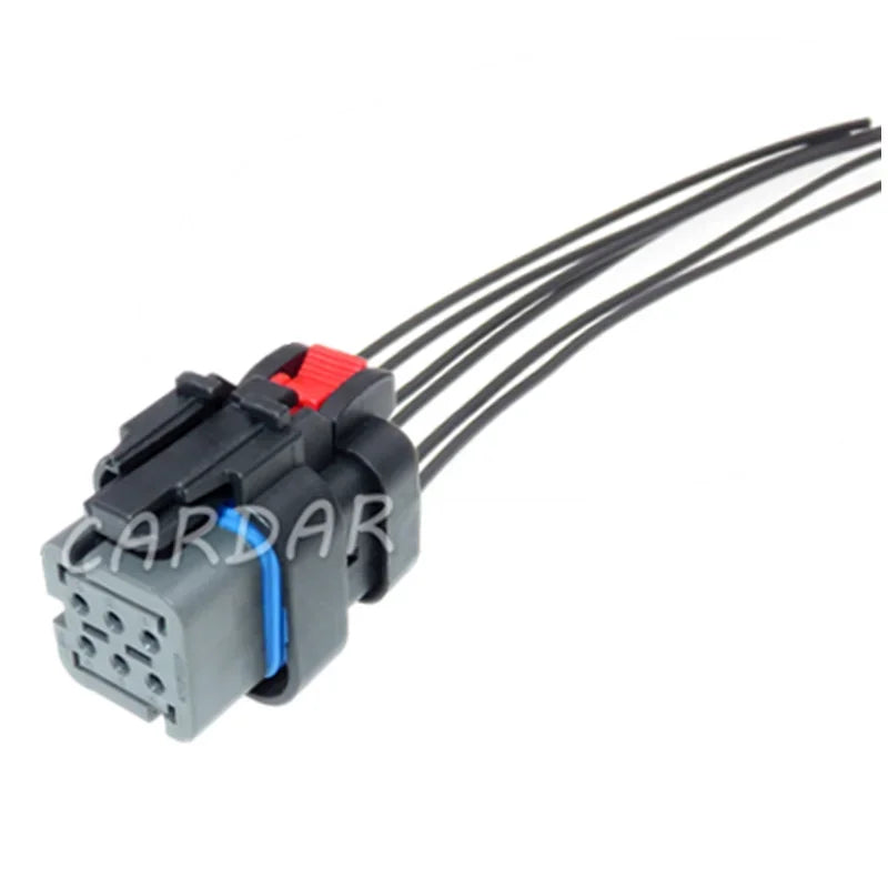 6 Pin 1.6 Series 776433-2 Auto Socket Grey Car Waterproof Plug Plastic Housing Electric Cable Socket