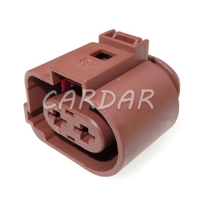 2 Pin 6.3mm Sealed Automotive Waterproof Connectors Plug Fan Socket For VW