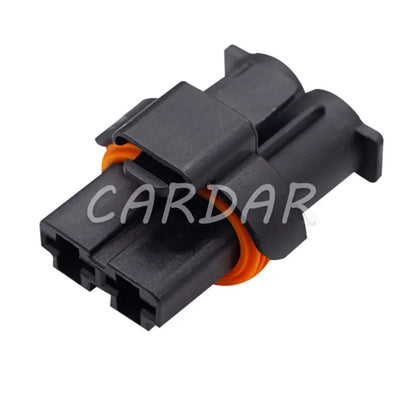 2 Pin Car Electronic Fan Plug Waterproof Automotive Socket 1544361-1 For Peugeot Citroen
