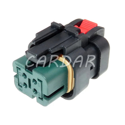 4 Pin 1.6 Series Auto Accessories 776487-4 Green Automobile Sealed Wiring Socket With Terminal