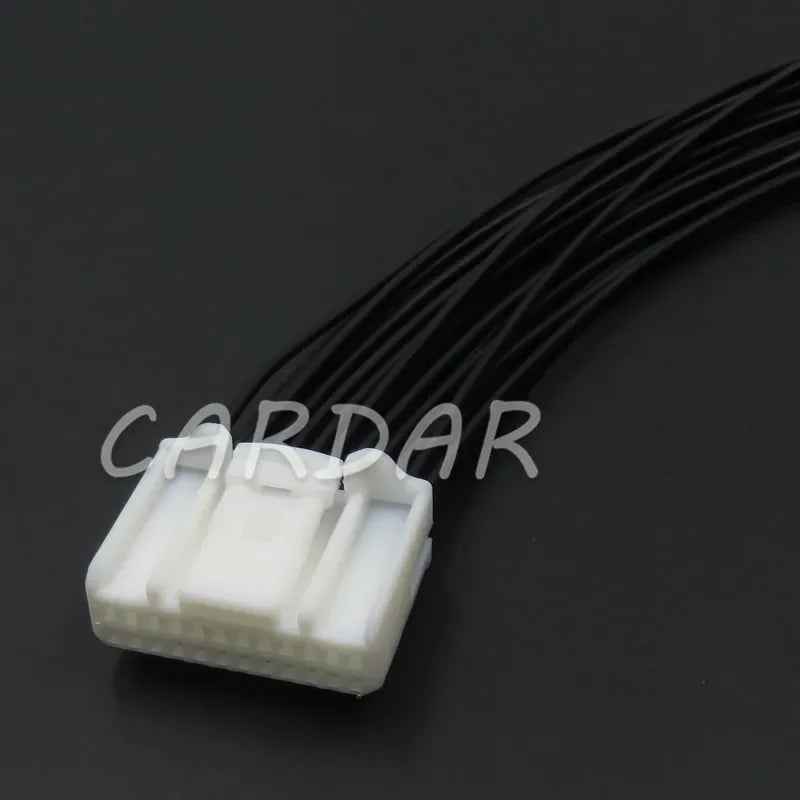 24 Pin 1473413-1 1318917-1 Automotive Audio Navigation Rearview Socket Auto Plug Connector