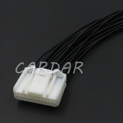 24 Pin 1473413-1 1318917-1 Automotive Audio Navigation Rearview Socket Auto Plug Connector