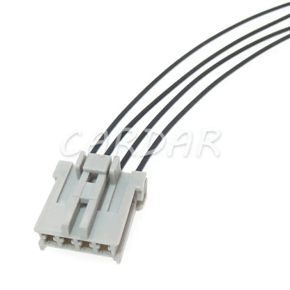 4 Pin 6098-0244 6098-0243 Electrical Wiring Connector Automotive Socket With Terminals