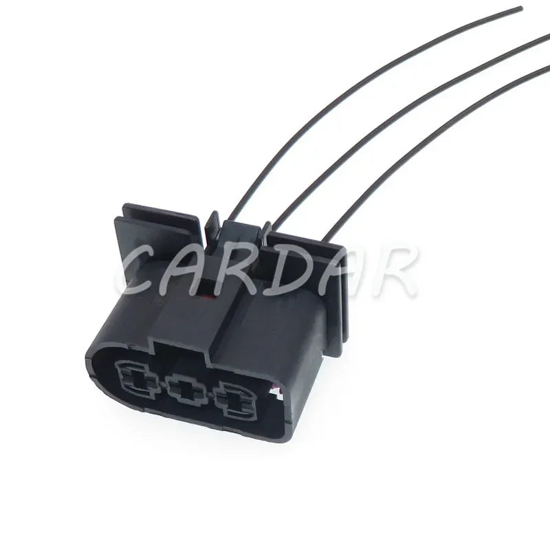 3 Pin 1J0 906 443 1J0 906 233 Waterproof Electronic Fan Cable Socket Automotive Radiator Plug For VW