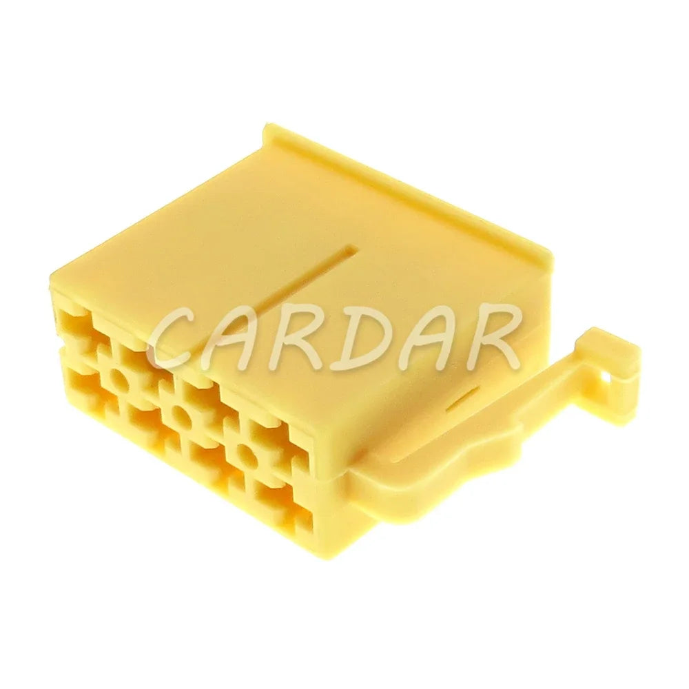 8 Pin 2.8 Series Yellow Car Unsealed Cable Connector Automobile Male Plug Female Socket Auto Plastic Housing Plug