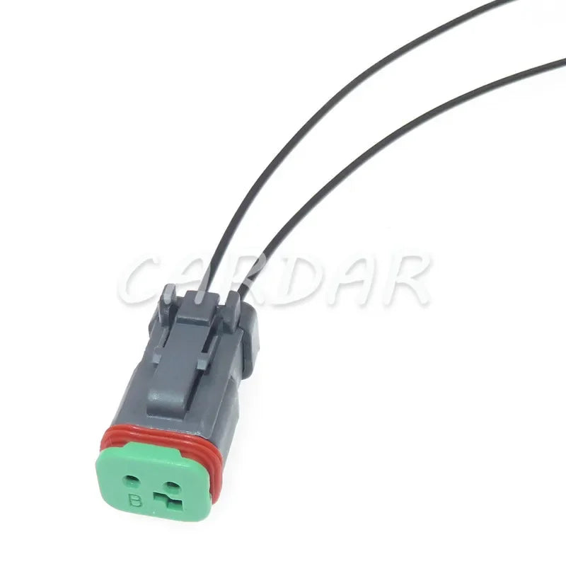2 Pin deutsch connector kit DT04-2P-E005 DT06-2S-EP06 Waterproof Automotive Connector Black Auto Plug For Mazda