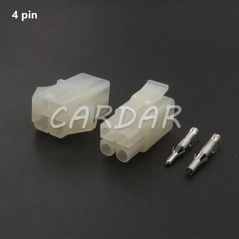 L6.2 Tamiya Large Battery Male Female Plug Set Big Tamiya Style Nickle Pin Connector Unwired 6.2mm Pitch Socket For RC Hobby