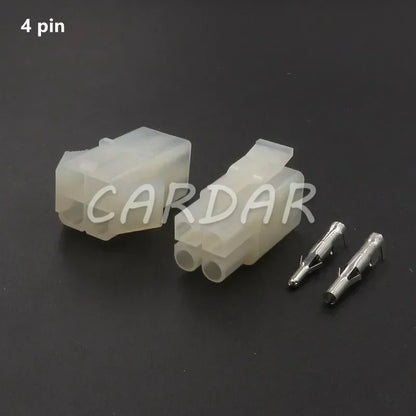 L6.2 Tamiya Large Battery Male Female Plug Set Big Tamiya Style Nickle Pin Connector Unwired 6.2mm Pitch Socket For RC Hobby