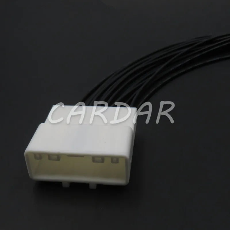 20 Pin 1674646-1 Car CD DVD Player Wire Plug Automotive Navigation Modification Cable Socket For Nissan