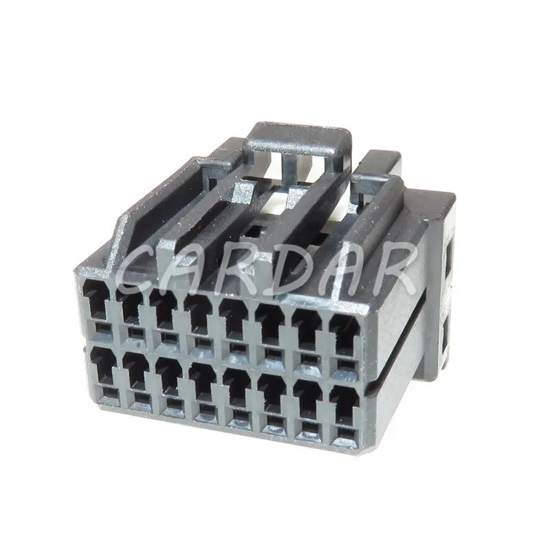 16 Pin 175966-2 Automotive Electric PCB Socket Automotive Wiring Harness Connector For Honda