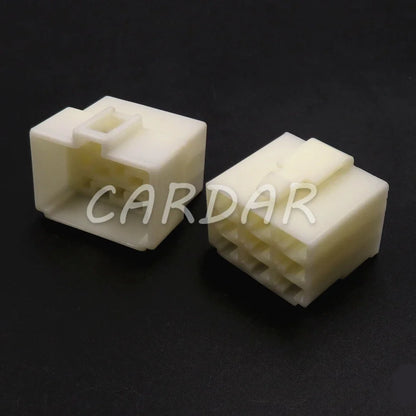 9 Pin 6.3 Series Automobile Large Current Male Female Docking Wire Cable Unsealed Socket With Terminal