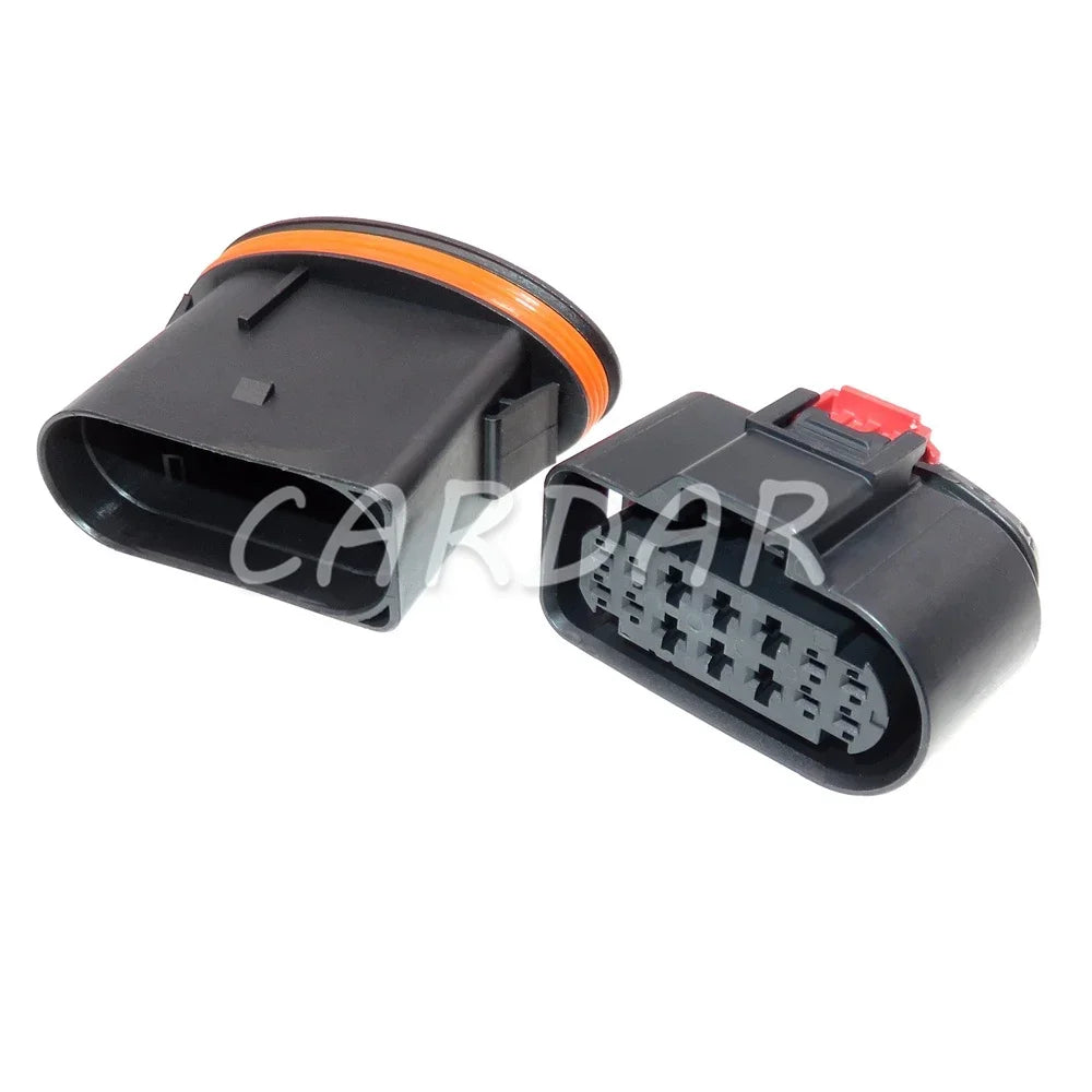 14 Pin Automotive Wiring Terminal Composite Connector 1304487040 8W0973737 Waterproof Electrical Socket Car Unsealed Plug