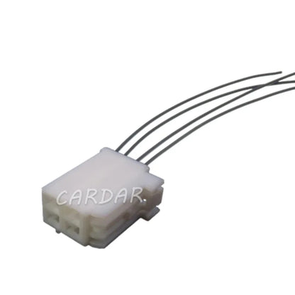 4 Pin 2.2 Series White Automotive Male Female Unsealed Socket With Terminal 6098-7200 Auto Parts