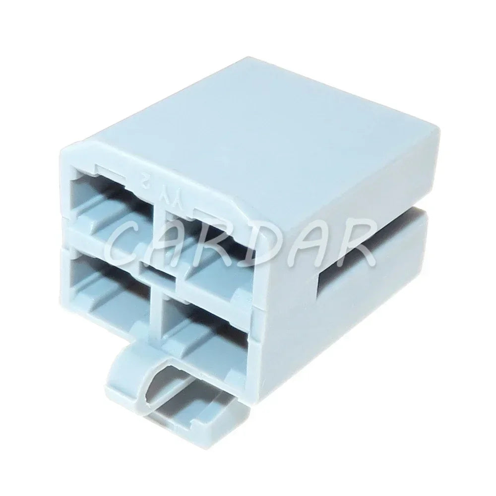 4 Pin 6.3 Series Grey Large Current Plastic Housing Electric Wire Cable Unsealed Socket With Terminal