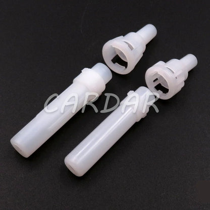 6x30mm 6*30mm White Lantern Type Fuse Holder BX3012 BX3012A Screw Type Glass Fuses Box With Spring and Terminal