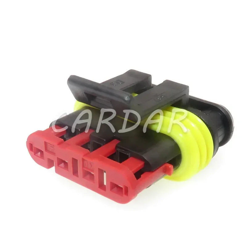 High Quality Superseal AMP/Tyco Waterproof Electrical Connector 1/2/3/4/5/6 Way Pin Sealed Plug Cable Sockets For Car Truck