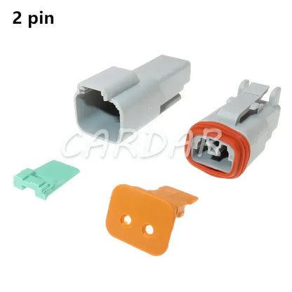 Deutsch DT 2 3 4 6 8 12 Pin Waterproof Connector Electrical Wire Socket 22-16AWG For Car Bus Motor Truck Engine Gearbox