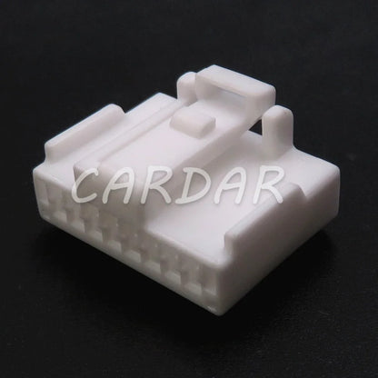 8 Pin 1.2 Series White Automobile Unsealed Socket Car Wiring Connector Auto Modification Plug Accessories