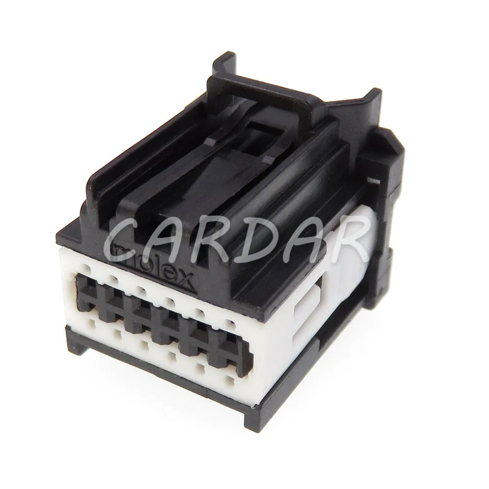 12 Pin Miniature Unsealed Socket Auto Modification Parts 34729-0120 0.6 Series Car Audio Electrical Connector