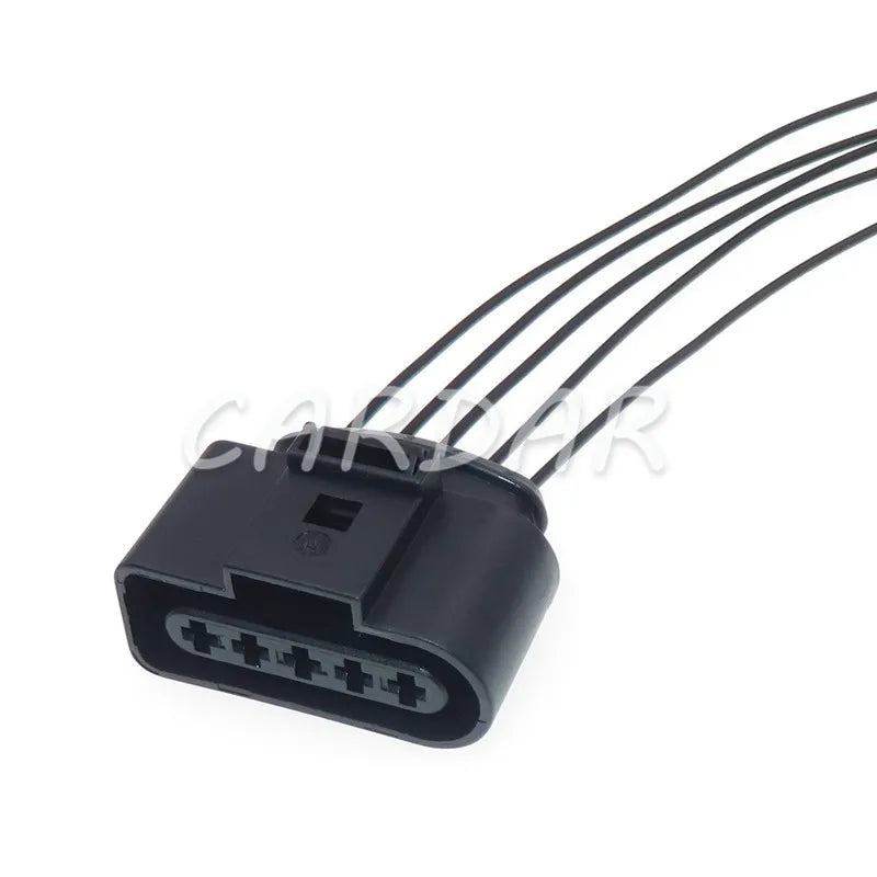 5 Pin 1J0973725 6X0973825 4D0973725 Auto Ignition Coil Plug Sensor Connector Waterproof Sockets 1J0 973 725 For VW