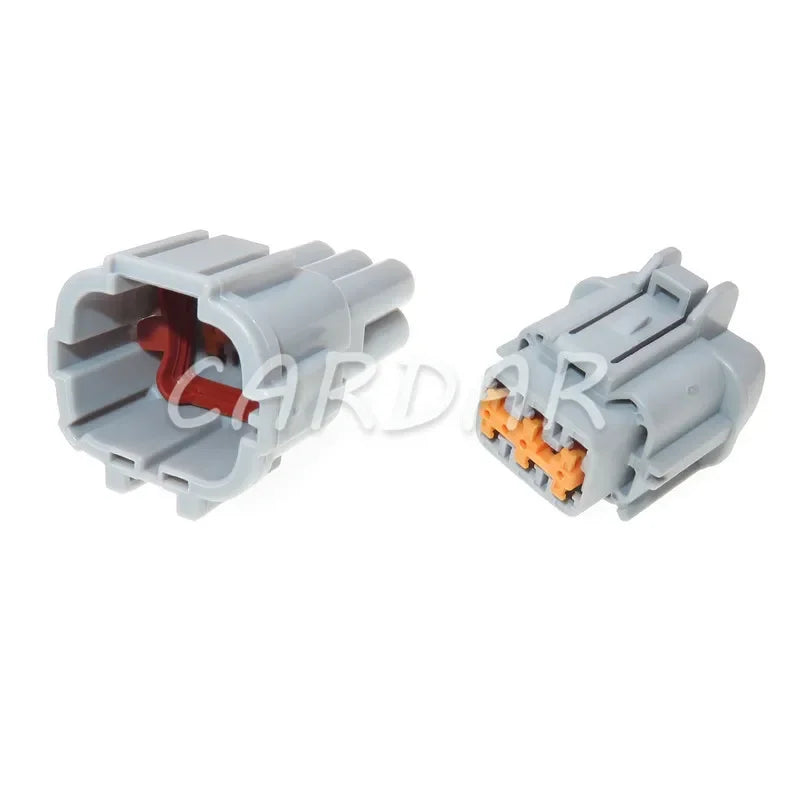 6 Pin 6185-1175 PB291-06127 PB291-06127 Automotive Electrical Headlight Socket Light Lamp Connector For Nissan Teana
