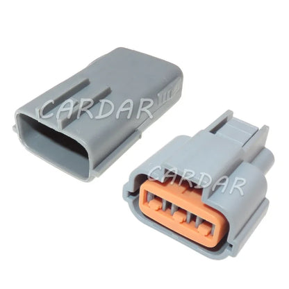 3 Pin 6195-0012 High-Voltage Pack Ignition Coil Waterproof Connector Car Female Socket PU465-03127 PU475-03900 with Terminal and Rubber Seal For Mitsubishi