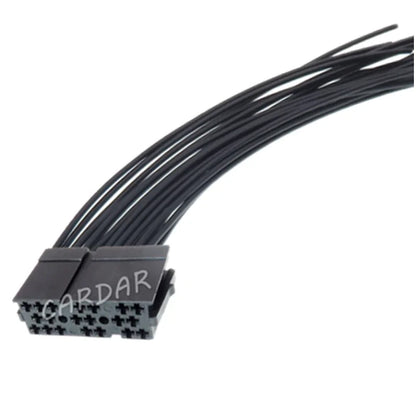20 Pin Black Auto Electric Wire Unsealed Connector High Quality Car Socket Automobile Plastic Housing Plug