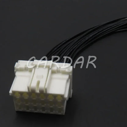 18 Pin Car Male Female Wiring Harness Socket Auto Power Amplifier Plastic Housing Connector 7-968974-1 2-967629-1
