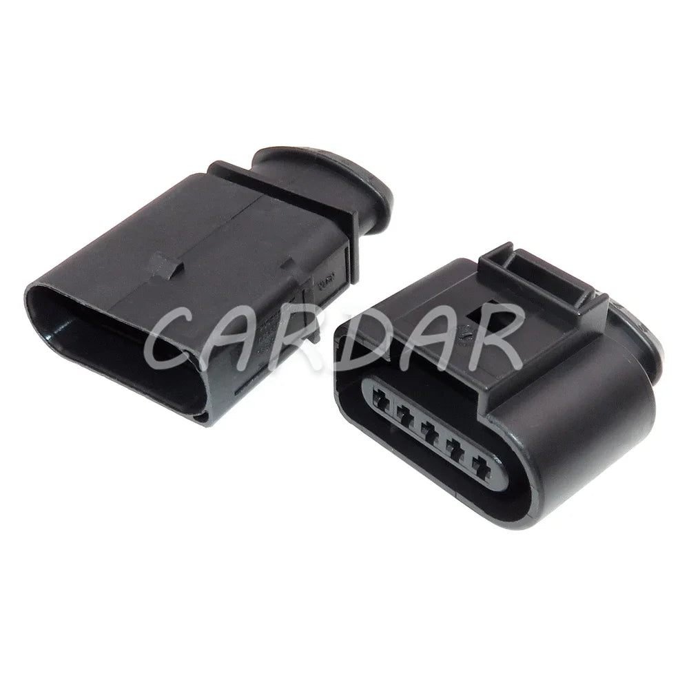 5 Pin 1.5mm Car Flowmeter Wiring Harness Waterproof Socket For VW Audi 1-969920-1 6N0973805 1J0973705