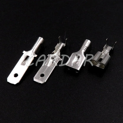 9 Pin 6.3 Series Car High Current Electric Wire Connector Auto Plastic Housing Unsealed Socket